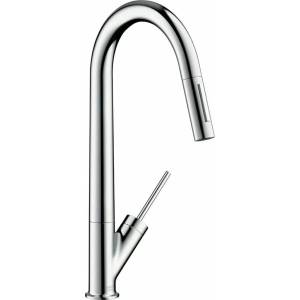 Hansgrohe Кухненски смесител Hansgrohe Axor Starck 270 с издърпващ се душ (10821800)