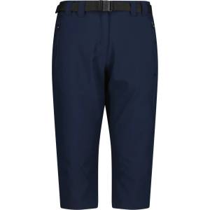 CMP Дамски 3/4 панталони CMP Women's Stretch Capri Shorts - Black Blue - размер 40 (EU) (112-3627-0214)