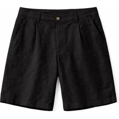 Mazine Дамски къси панталони Mazine Women's Linen Bermuda Shorts - Black - размер XL (112-4427-0115)