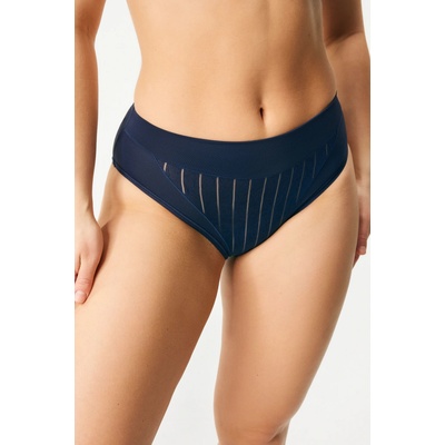 Selene Klasické kalhotky Mariluz s vysokým pasem tmavěmodrá – Zboží Mobilmania