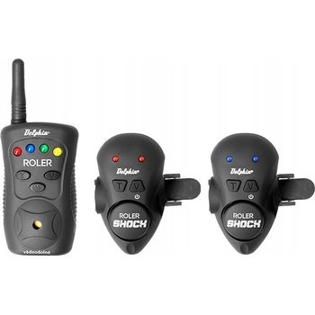 Elektronický signalizátor záberu Delphin ROLLER SHOCK 2+1