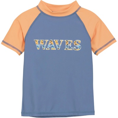 Color Kids-T-shirt W. Print-7450-Coronet Blue modrá