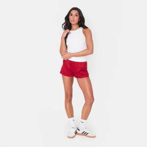I Saw It First Анцуг I Saw It First Women's Open Pockets Woven Tracksuit Shorts - Red