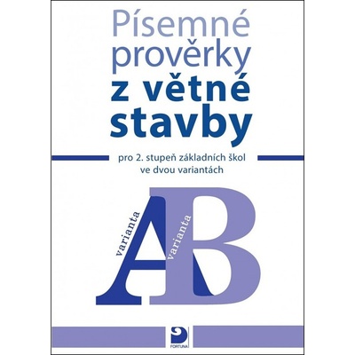 Písemné prověrky z větné stavby - František Vejvoda