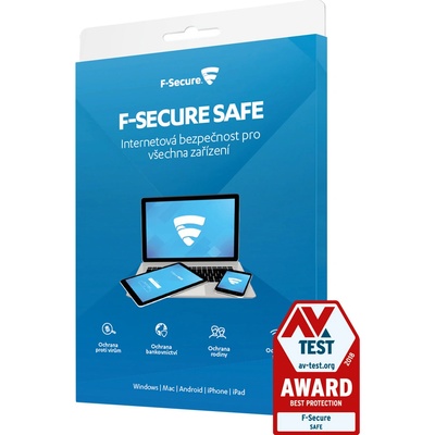 F-Secure SAFE 3 lic. 12 mes.