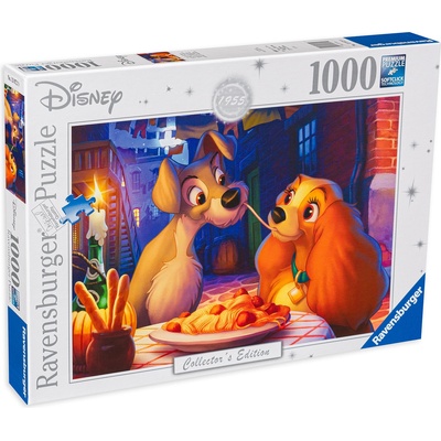 Ravensburger Пъзел Ravensburger от 1000 части - Лейди и Скитникът (12000003)