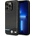 BMW Кейс BMW BMHCP14L22NBCK за iPhone 14 Pro 6.1", черен / черен, Leather Carbon (3666339067182)