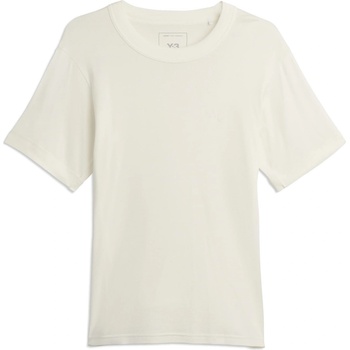 Y3 Тениска Y3 Slim Short Sleeve T-Shirt - White