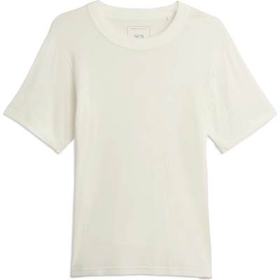 Y3 Тениска Y3 Slim Short Sleeve T-Shirt - White