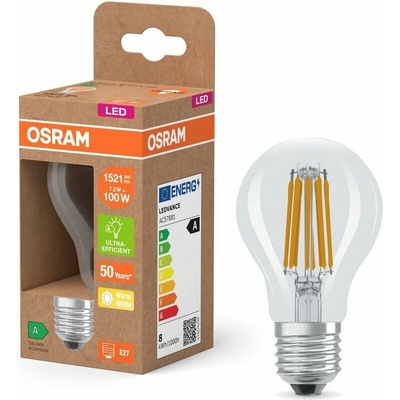 Osram LED žiarovka klasik, 7,2 W, 1521 lm, teplá biela, E27, 4099854236853