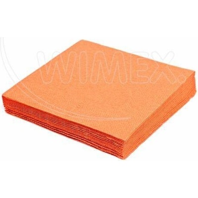 PAP Ubrousek FSC Mix 2V oranžový 24x24cm 250ks