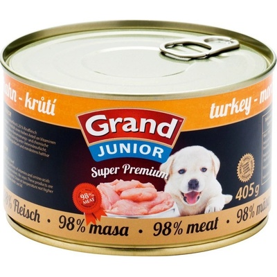 Grand Super Premium Dog Junior Turkey 405 g
