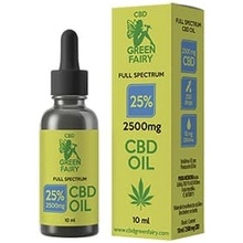 GREEN FAIRY CBD olej full spectrum 25% 2500mg 10 ml 10 ks