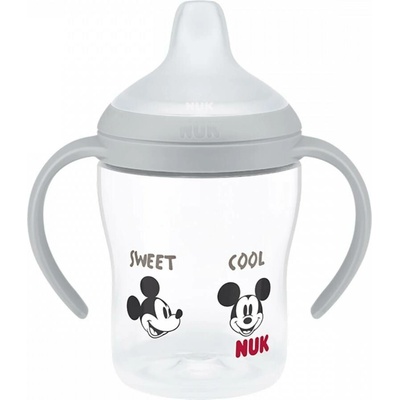 NUK Perfect Match láhev učení Disney Mickey Mouse 150 ml šedá