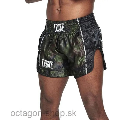 Muay Thai Trenky LEONE Camo zelené