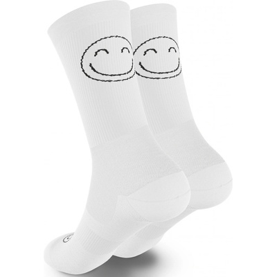 HappyTraining ponožky Happy Basics White