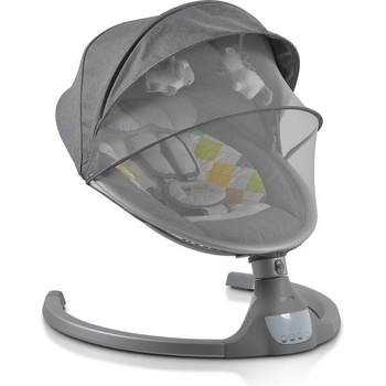 Cangaroo Електрическа люлка iSwing светлосив (107884)