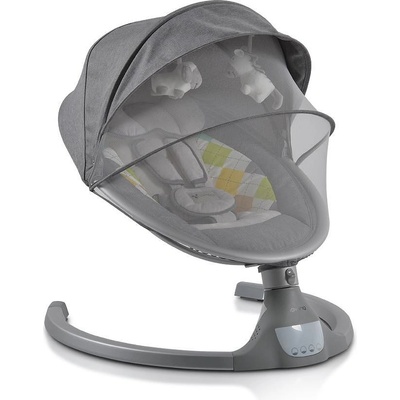 Cangaroo Електрическа люлка iSwing светлосив (107884)