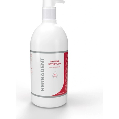 HERBADENT PROFFESSIONAL bylinná s CHX 1 l