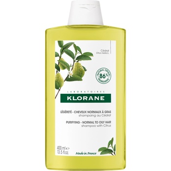 Klorane Cedrat Енергизиращ шампоан, 400 ml