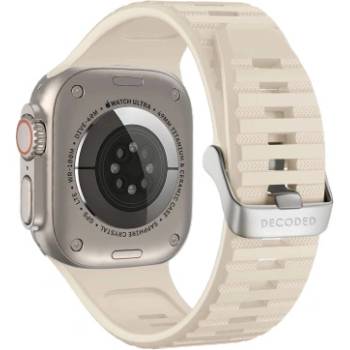 Decoded Decoded Ultra Traction каишка за Apple Watch 42 / 44 / 45 / 49 mm, бял