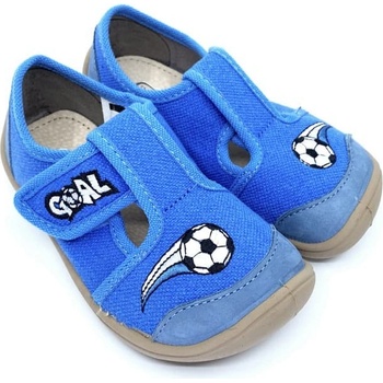 3F papuče Barefoot 3BE3/15 modrý míč