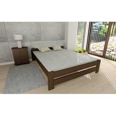 ComfortMatrace Helena + rošt masiv borovice barva dub matrace Goltex 20cm