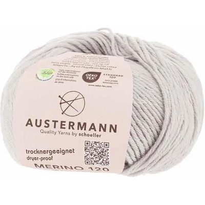 Austermann Merino 120 EXP 128 Světle šedá