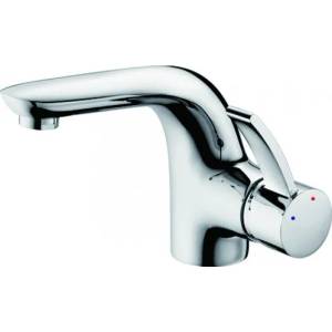 Inter Ceramic Стоящ смесител за умивалник ТИАНА ICF 1390091, месинг, хром, 13.9x13.5см (1390091)