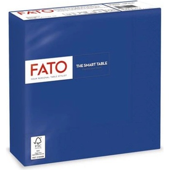 FATO servítky 1/4 ohyb Smart Table tmavomodrá 33x33cm