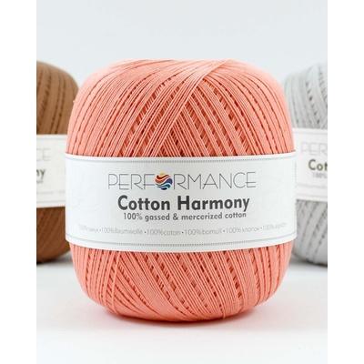 Performance Bavlněná příze Cotton Harmony 012 - růžová 100g 560m