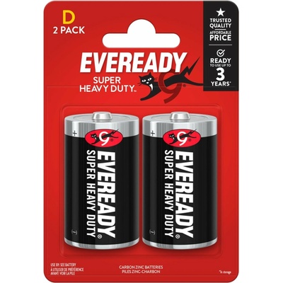 Eveready Super D 2 ks 7638900083613
