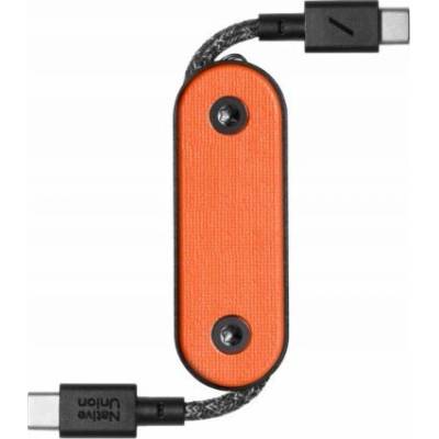 Native Union POCK-C-OXY-NP USB-C - USB-C 0,17m hnědý