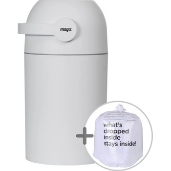 Magic Kôš na plienky Light Grey 40 l 52 x 26 cm