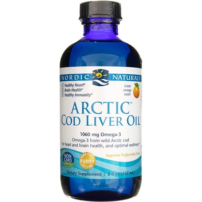 Nordic Naturals Arctic Cod Liver Oil 1060 mg Orange 237 ml