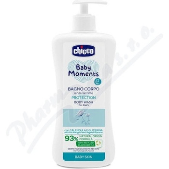 Chicco jemný šampón na telo a vlasy s neutrálnym pH a dávkovačom 500 ml