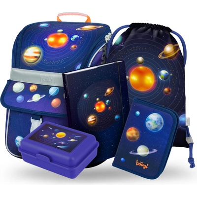 Baagl SET 5 Zippy Planety