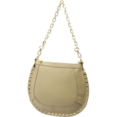 Luka kožená kabelka KZ53319 béžová