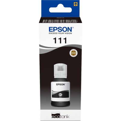 Atrament Epson 111 Black - originálny