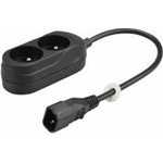 Jonex Backlooser for UPS 2-socket with/u 10A /H05VV-F 3x1 0, 3m/ with plug IEC C14 PS-PCU 270