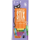 Schesir Cat pochoutka Stix Liquid Snack Variety 6 x 15 g