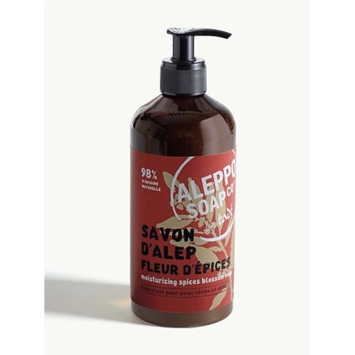 Tadé tekuté aleppské mydlo korenený kvet 500 ml