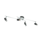 ELMARK Stellar vrana СПОТ led gu10 4x5.5w ЧЕРЕН (9520023led)