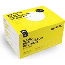 Rehabiq Premium nano respirátory Rehabiq Premium FFP2 25 ks