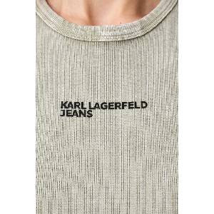 Karl Lagerfeld Jeans рокля от памук с еластан (B3W13035)
