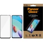 Panzer Стъклен протектор PanzerGlass за Xiaomi Redmi 10 / Redmi Note 11 4G, CaseFriendly - Черно
