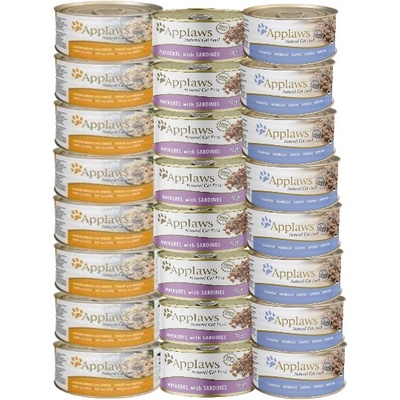 Applaws Cat Mix of Flavors 24 x 70 g