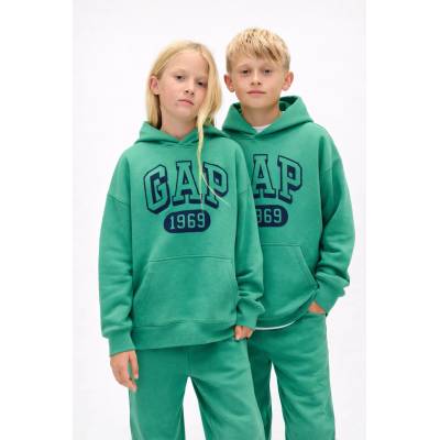 GAP Детски суитшърт VintageSoft GAP GAP | Zelen | Момчешки | XS
