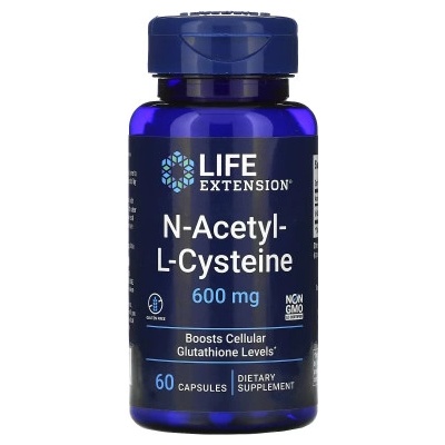 Life Extension N-Acetyl-L-Cysteine 600mg 60 kapsúl