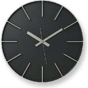 Lemnos Стенен часовник Edge L черен (AZ-0115 BK)